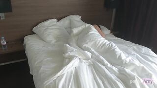 Free Use Amateur Asian GF waking up by BWC - WMAF Couple