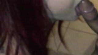 Red Hair Indian Blowjob On Big Dick