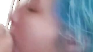 Girlfriend sucking BWC