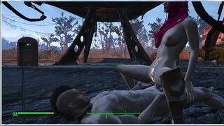 Sex Marathon! Alice is all in Sperm! | Fallout 4 Porno | Sex Game