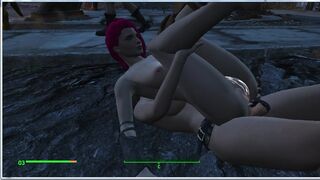 Sex Marathon! Alice is all in Sperm! | Fallout 4 Porno | Sex Game