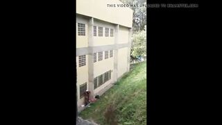 Busted student teen fucking casal fode atras da escola 18