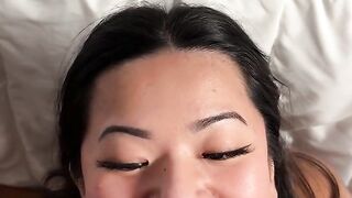 POV : I blow him until he cum all over my face