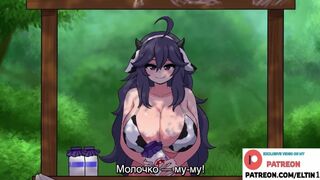 Cute Bbw Milk Seller Hot Fucking And Getting Creampie | Hot Cartoon Hentai 4k 60fps