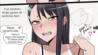 Nagatoro quiere follar la enorme polla de naoto xxx