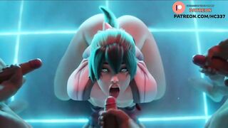 KIRIKO DONUTS DELIVERY FULL OVERWATCH HENTAI STORY ANIMATION 4K 60FPS