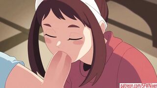 my hero academia lovely hentai story with Uraraka