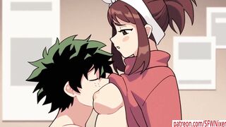 my hero academia lovely hentai story with Uraraka