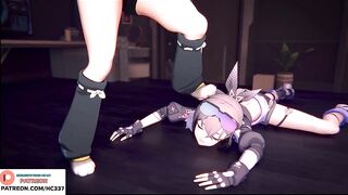 FUTANARI GENDHIN IMPACT HENTAI STORY ANIMATED 4K 60FPS