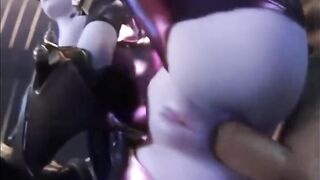 WIDOWMAKER HARD ANAL FUCKED ON THE MISSION - OVERWATCH HENTAI CARTOON