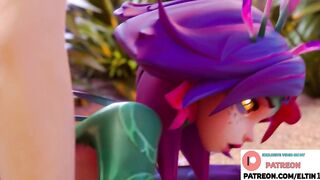 Cute Furry Girl Hard Gangbang Fucking And Creampie | Hottest Furry Hentai Animation 4k 60fps