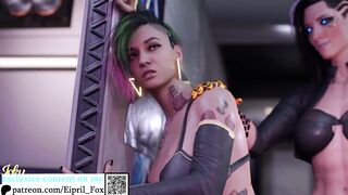 Futa Judy Alvarez was Fucked So Naughtly - Cyberpunk 2077 Hentai Porn