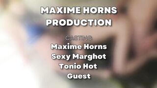 Maxime Horns and His Lovers: Hardcore Sex and Bisexual Pleasure with Four in a Construction Site