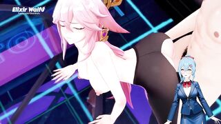 ???? oh noes. Yae Miko NUDE twerk. gacha gamers BEWAREEE ahhh! HENTAI vtuber