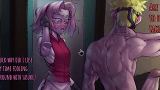 SAKURA Becomes CUM DUMP - Naruto's Sex Week - Lord Moku