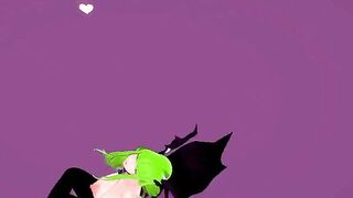 Darkstalkers Hentai Morrigan Aensland Nude Dancing Señorita and Sex Sucubo Girl Big Boobs MMD 3D