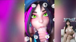 Overwatch x Fortnite x League of Legends porn compilation PMV - it’s a mess but i like messy ????