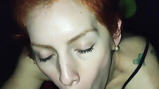 milf redhead cumshot