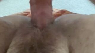 Close up Hairy Amateur Creampie