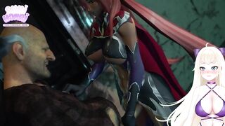 Taimanin Asagi Rule 34 Hentai - slutty demon knight Ingrid wants fat cock