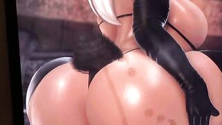 Final Fantasy XIV Cumtribute Miqo'te love cumshot LewdCattoXIV