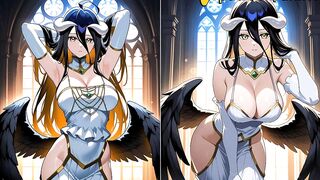 Albedo: The insatiable succubus of Nazarick ignites her dirty fantasies