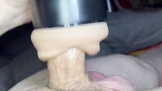 Using a Fleshlight Style Masterbator to Bust a Quick Nut