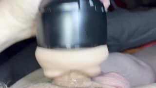 Using a Fleshlight Style Masterbator to Bust a Quick Nut