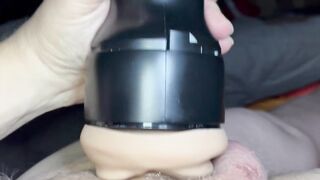 Using a Fleshlight Style Masterbator to Bust a Quick Nut