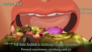 Shrinking and Hiding You in Your Girlfriend's Pizza [Vore ASMR Erotic Audio Preview]