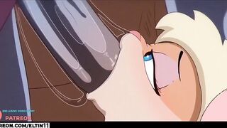 Lola Bunny Hard Gangbang Fucking On Basketball Match And Big Creampie | Furry Hentai 4k 60fps