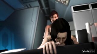 Futa Femshep x Miranda / Mass Effect Futa Movie (Preview)