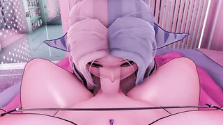 VR | shy girl greets you and makes you cum POV