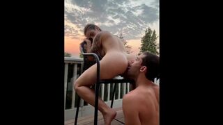 Sunset Ass Worship