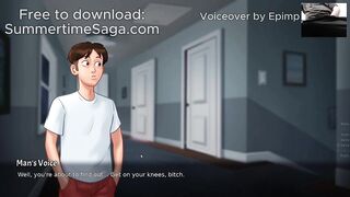 Summertime Saga Gameplay Spying on Sexy Slut Jenny [Commentary on Erotic Game]