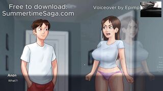 Summertime Saga Gameplay Spying on Sexy Slut Jenny [Commentary on Erotic Game]