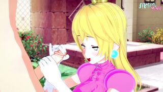 Princess Peach Gives You A Handjob~! Super Marion Hentai Animation With Voice~! (MagicalMysticVA)