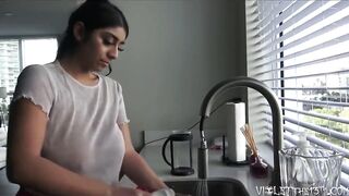 Doing the dishes