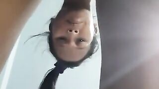 thai teen shows it all