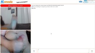 omegle hot women feet cumshot