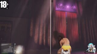 Nekane Dance in the Gta5 Strip Club