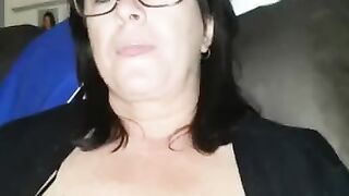 Grandson having serious fun with 55 year old Hot Grandmom