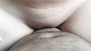 Fat Virgin Boy first Time Sex! Lost his Virginity and Creampie a Stepsister