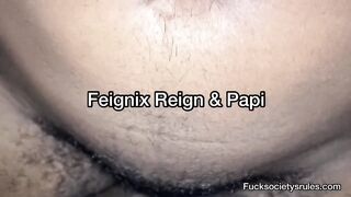 Tribbing and Sucking Papi (ebony Stud)