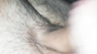 Handjob from my wife with final cumshot