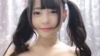 Japanese kawaii girl with big boobs