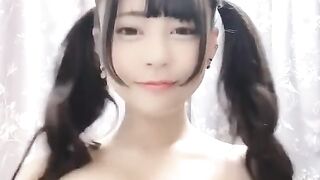 Japanese kawaii girl with big boobs