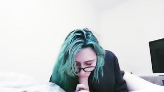 E-Girl Sucks on Big Cock