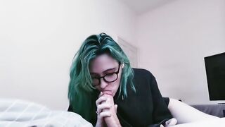 E-Girl Sucks on Big Cock