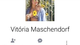 Vitoria Maschendorf, a nazi Brazilian teen bitch